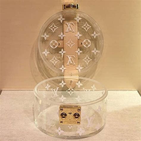 louis vuitton transparent box.